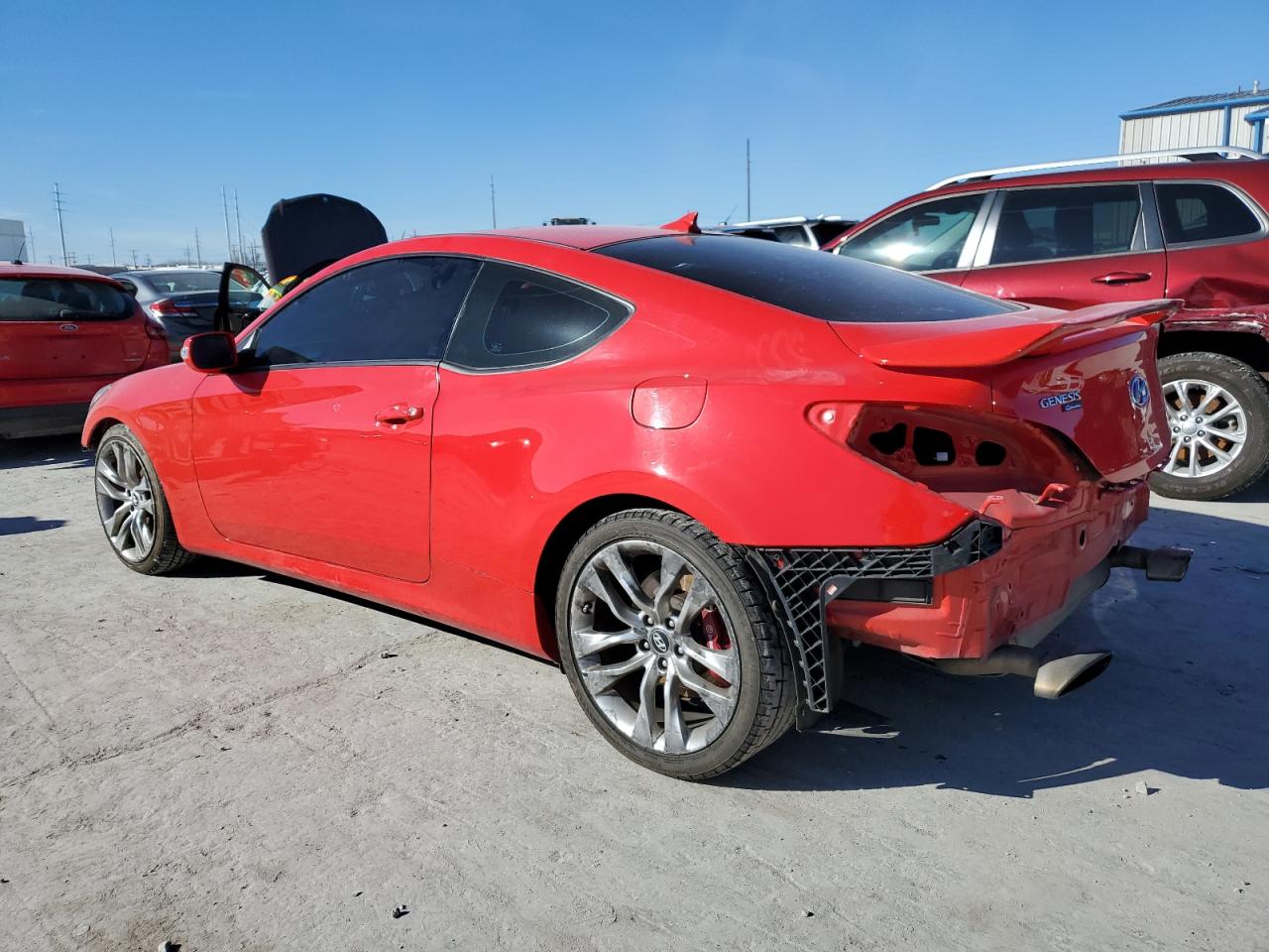 2015 Hyundai Genesis Coupe 3.8L vin: KMHHU6KJ6FU130085