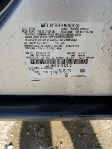 2018 FORD ECOSPORT S MAJ3P1TE6JC197512