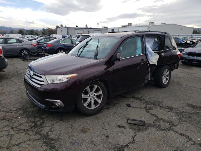 VIN 5TDZK3EH8DS139717 2013 Toyota Highlander, Base no.1