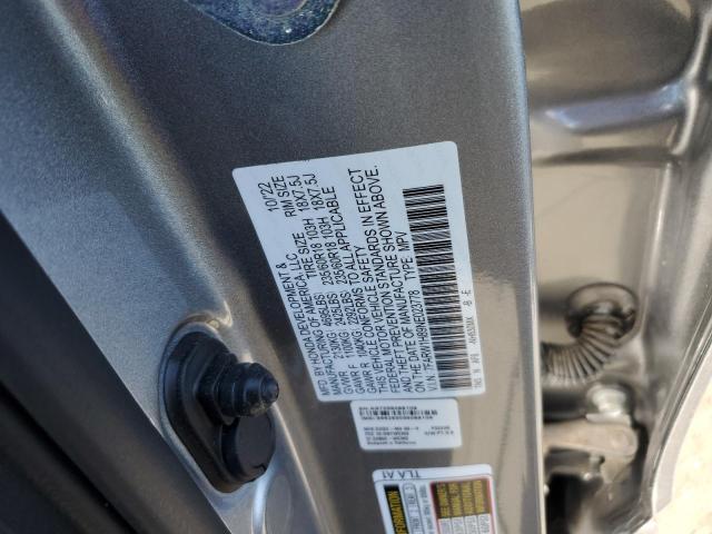 2022 HONDA CR-V EXL 7FARW1H89NE023778
