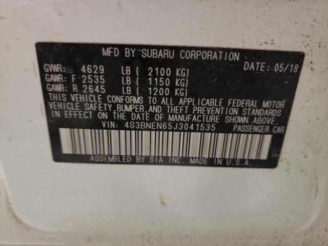 2018 SUBARU LEGACY 3.6 - 4S3BNEN65J3041535