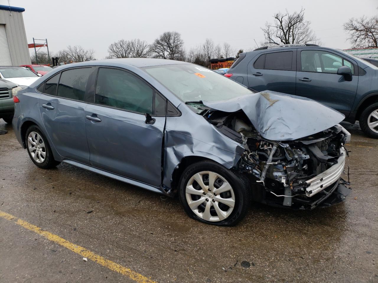 Lot #2341663497 2021 TOYOTA COROLLA LE