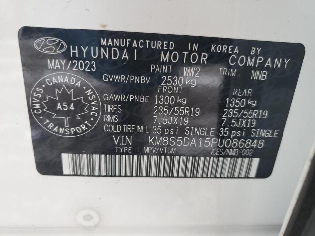 KM8S5DA15PU086848 | 2023 HYUNDAI SANTA FE L