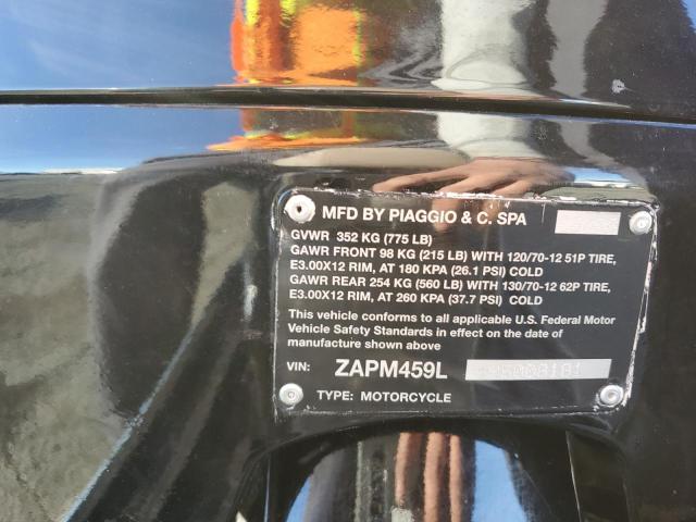 2009 VESPA GTS 250 ZAPM459L495008181
