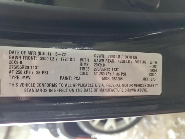 2022 Jeep Wagoneer Series Ii VIN: 1C4SJVBT5NS183062 Lot: 40238574