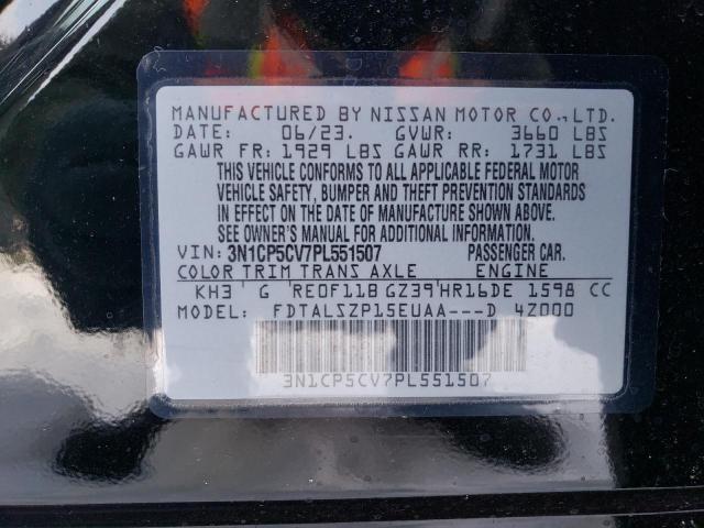 3N1CP5CV7PL551507 2023 Nissan Kicks Sv