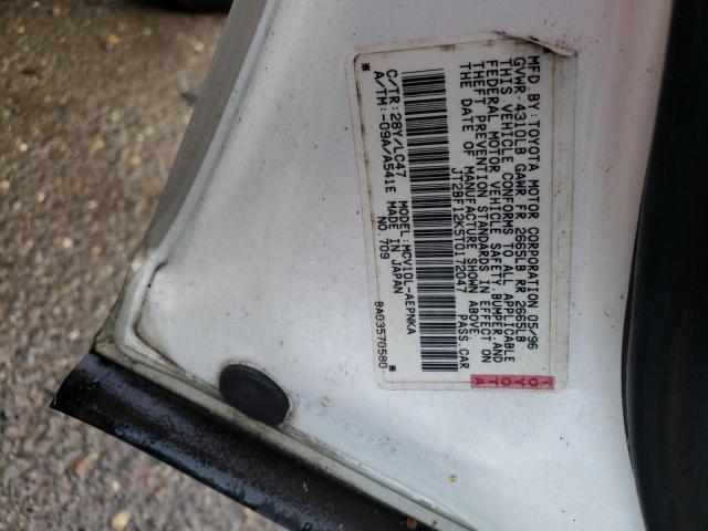 Image 12 of 1996 Toyota Camry salvage vehicle - Lot #38167804 at Copart