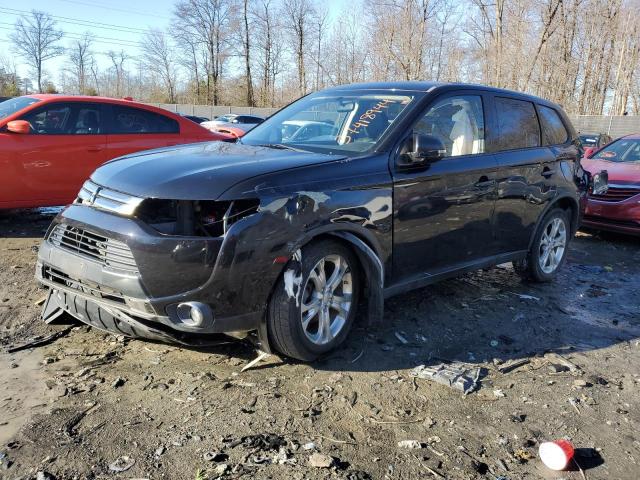 Lot #2399222598 2015 MITSUBISHI OUTLANDER salvage car