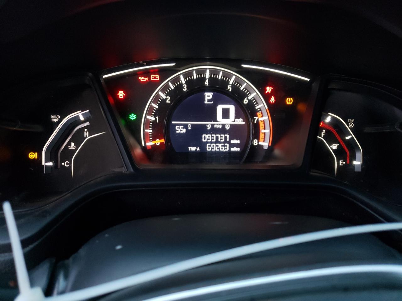 19XFC2F5XHE068258 HONDA CIVIC 2017