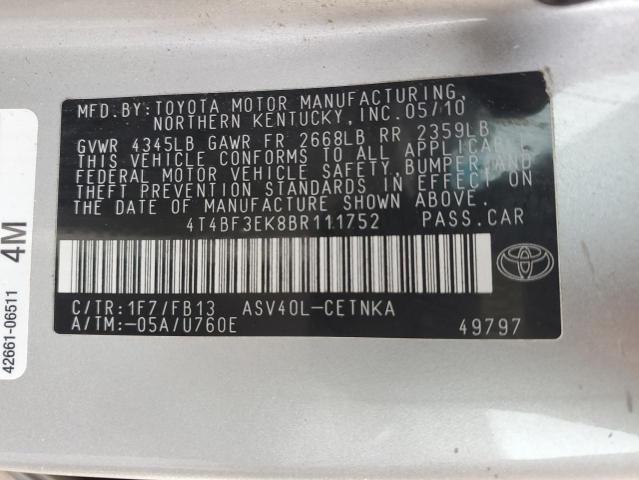 2011 Toyota Camry - Image 12