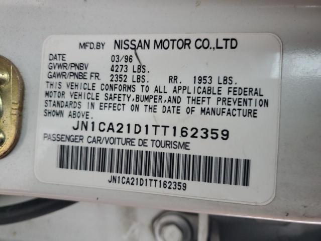 1996 Nissan Maxima Gle VIN: JN1CA21D1TT162359 Lot: 39857214