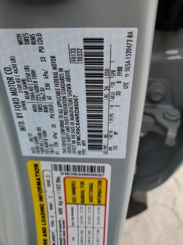 2022 FORD BRONCO SPO 3FMCR9C64NRD88067