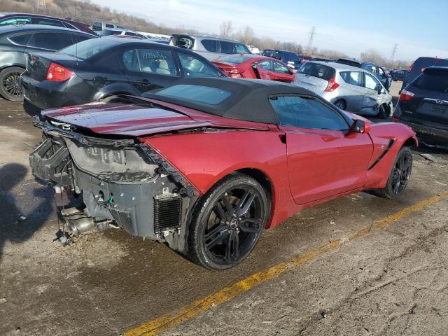  CHEVROLET CORVETTE 2015 Червоний