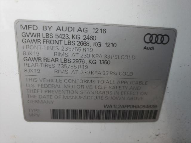 VIN WA1L2AFP0HA094639 2017 Audi Q5, Premium Plus no.14