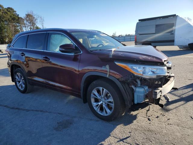 VIN 5TDJKRFH9ES070388 2014 Toyota Highlander, Xle no.4