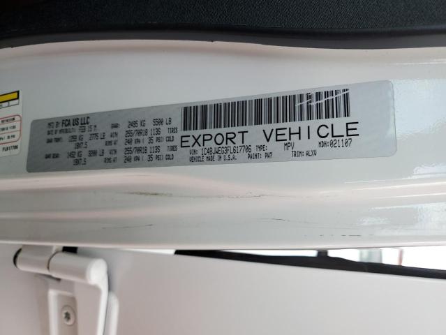 2015 JEEP WRANGLER 1C4BJWEG3FL617706