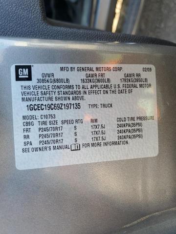 1GCEC19C69Z197135 | 2009 Chevrolet silverado c1500