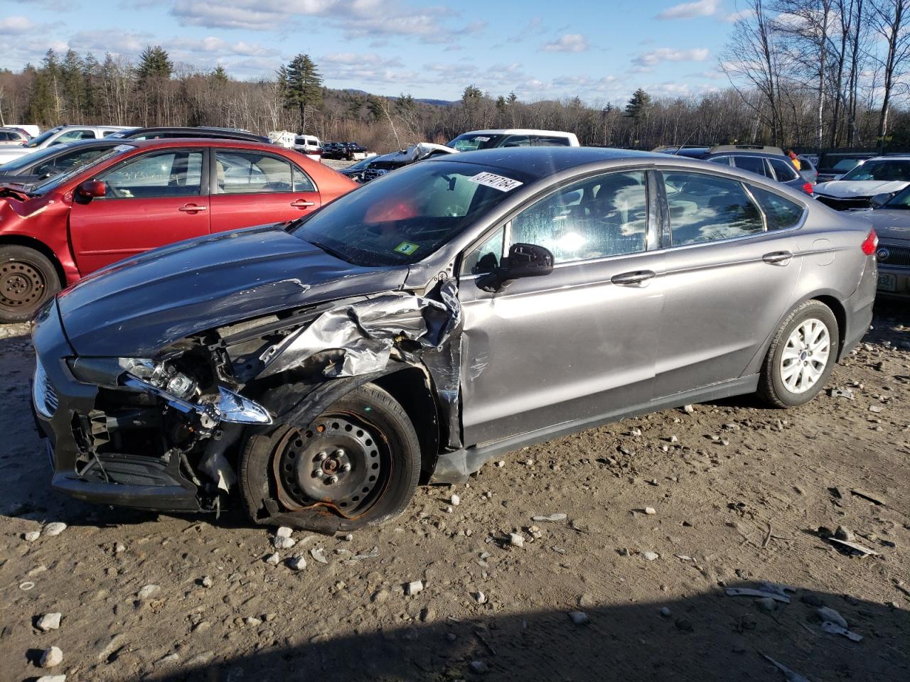 3FA6P0G70DR121745 2013 Ford Fusion S