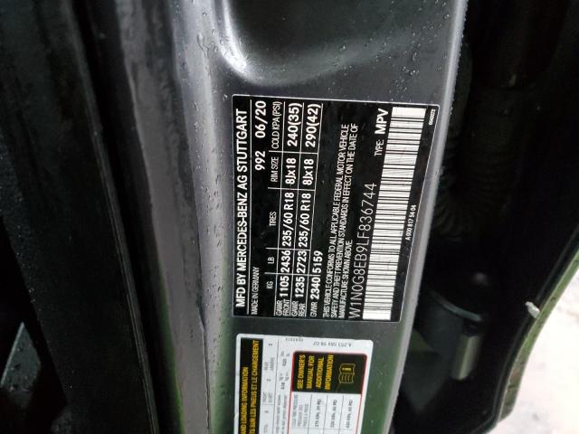 2020 MERCEDES-BENZ GLC 300 4M W1N0G8EB9LF836744