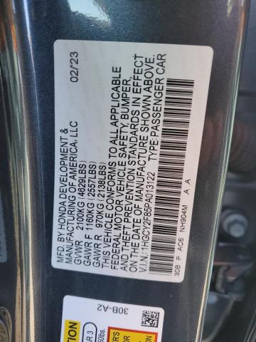 1HGCY2F85PA013122 | 2023 HONDA ACCORD TOU