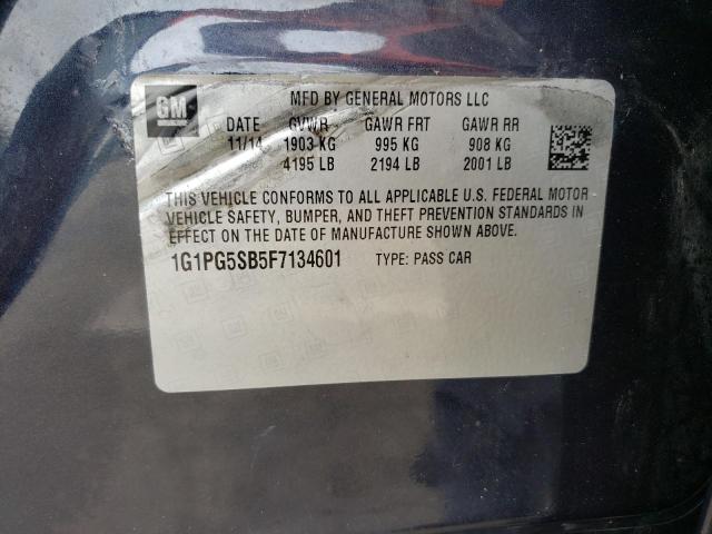 2015 CHEVROLET CRUZE LTZ - 1G1PG5SB5F7134601