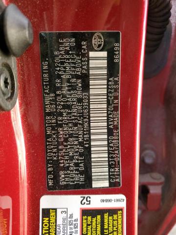 2018 TOYOTA CAMRY L - 4T1B11HK9JU639033