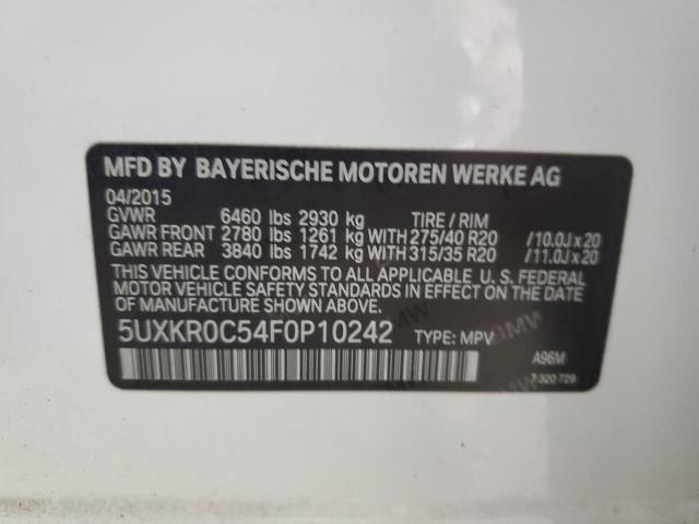 5UXKR0C54F0P10242 2015 BMW X5, photo no. 13