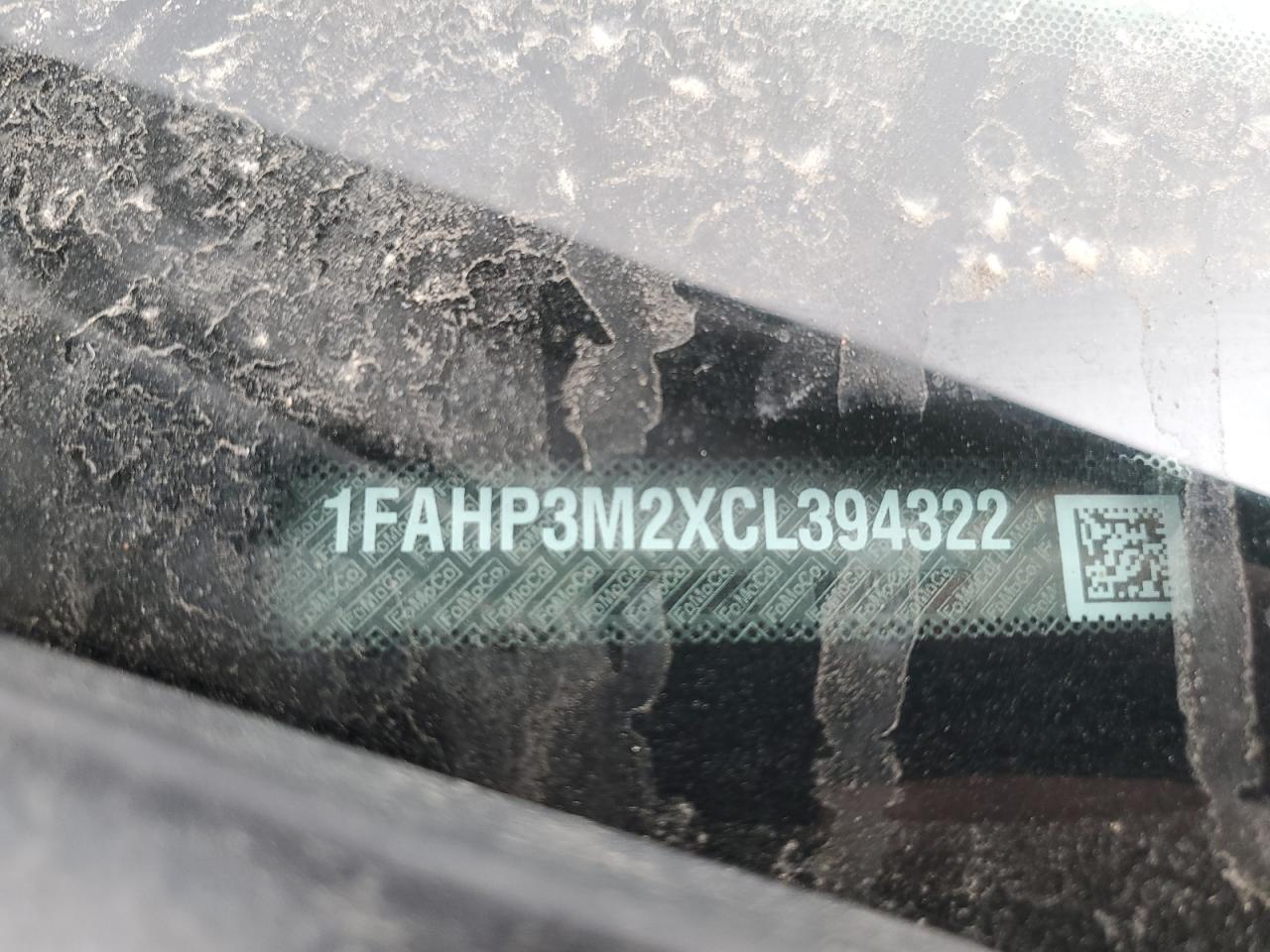 1FAHP3M2XCL394322 2012 Ford Focus Sel