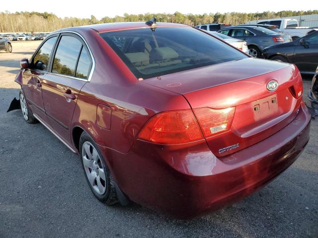 2009 Kia Optima Lx VIN: KNAGE228095309933 Lot: 37102454