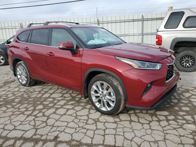 VIN 5TDDZRBH5MS529834 2021 Toyota Highlander, Limited no.4