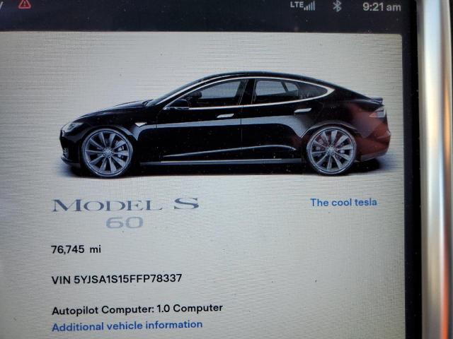 2015 TESLA MODEL S 70 - 5YJSA1S15FFP78337