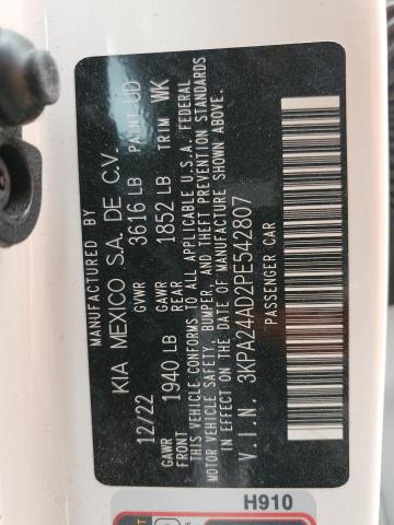 2023 KIA RIO LX 3KPA24AD2PE542807