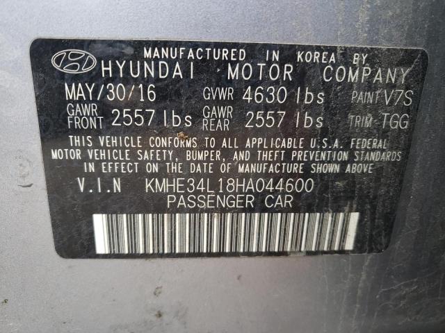 KMHE34L18HA044600 2017 HYUNDAI SONATA - Image 12