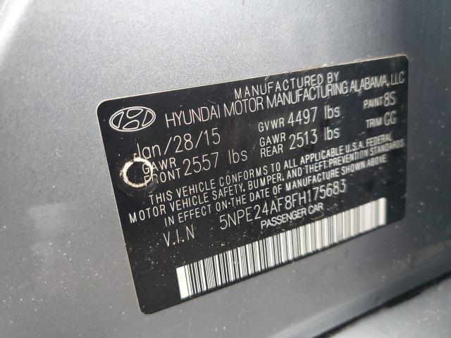 5NPE24AF8FH175683 | 2015 HYUNDAI SONATA SE