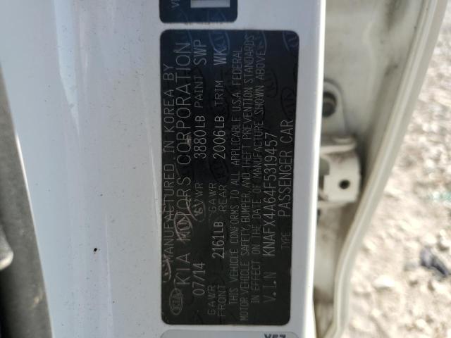 KNAFX4A64F5319457 | 2015 KIA FORTE LX