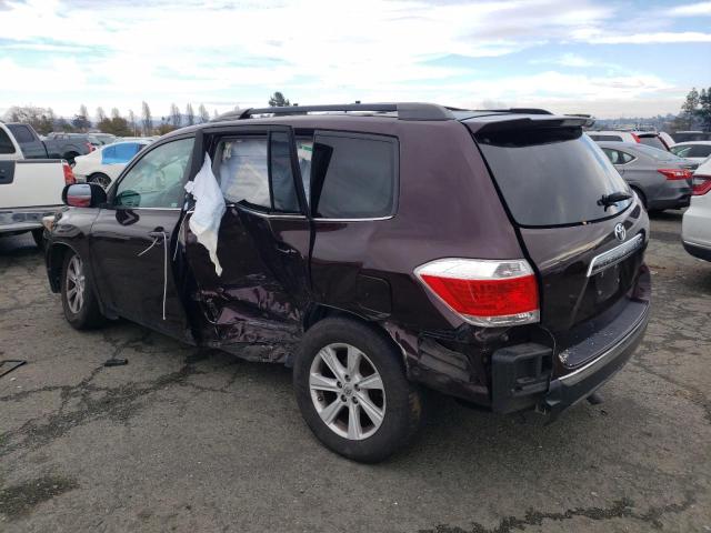 VIN 5TDZK3EH8DS139717 2013 Toyota Highlander, Base no.2