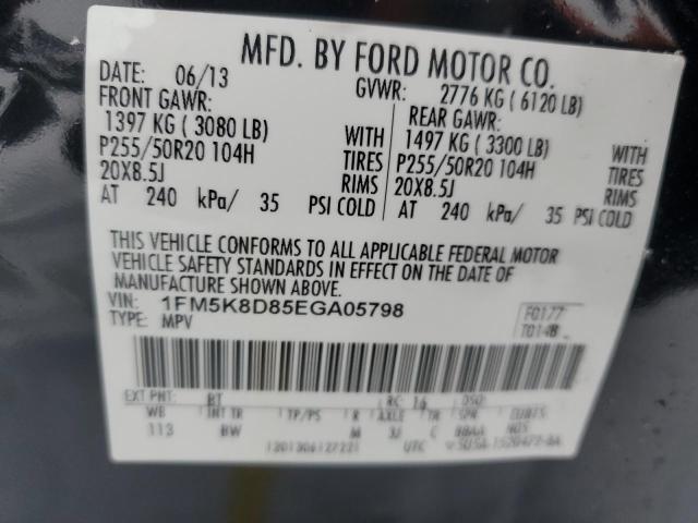 1FM5K8D85EGA05798 | 2014 FORD EXPLORER X