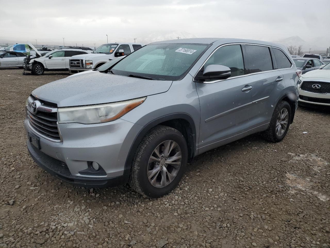 5TDBKRFH6FS090099 2015 Toyota Highlander Le 5TDBKRFH6FS090099 2015 Toyota Highlander Le