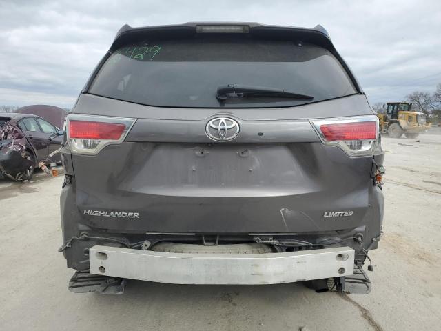 VIN 5TDYKRFH5FS091254 2015 Toyota Highlander, Limited no.6