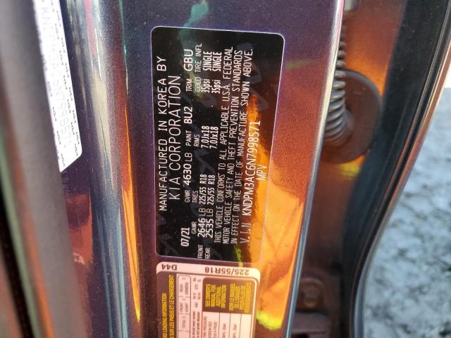 2022 KIA SPORTAGE L - KNDPM3AC6N7998571