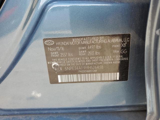 5NPE34AF9HH526438 | 2017 HYUNDAI SONATA SPO