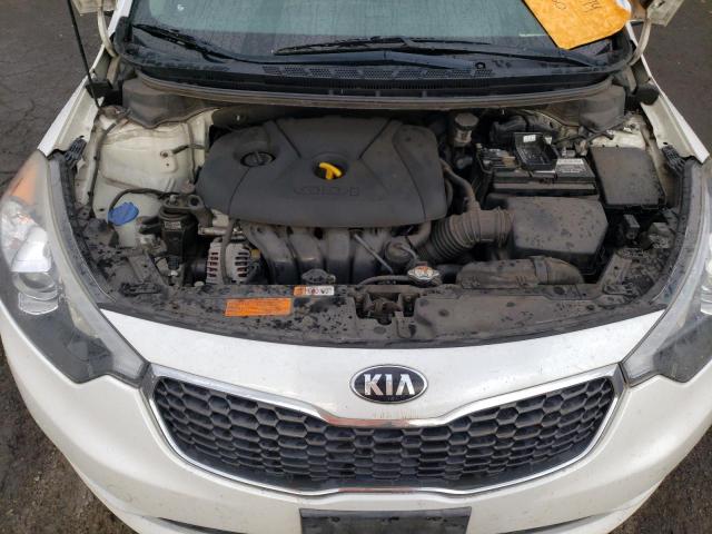 Lot #2443510935 2015 KIA FORTE EX salvage car