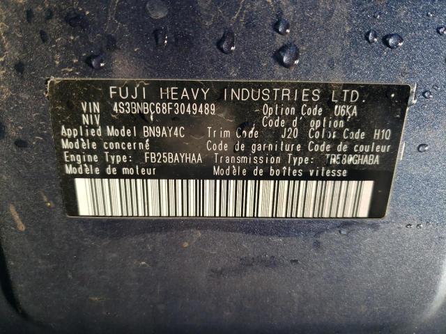 2015 SUBARU LEGACY 2.5 - 4S3BNBC68F3049489