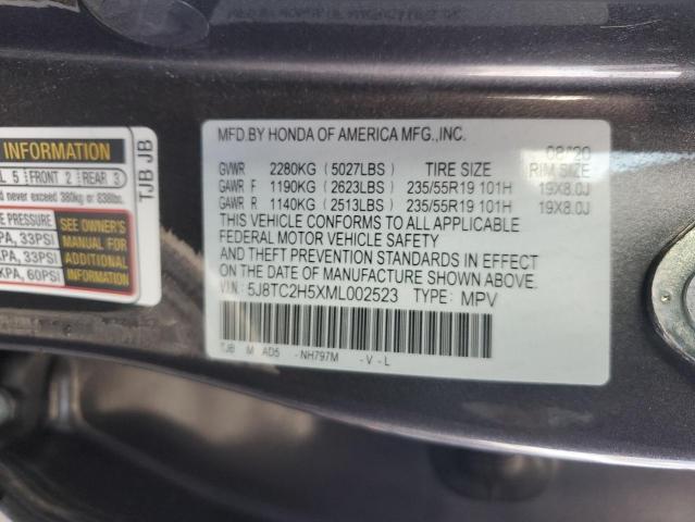 2021 Acura Rdx Technology VIN: 5J8TC2H5XML002523 Lot: 38332294