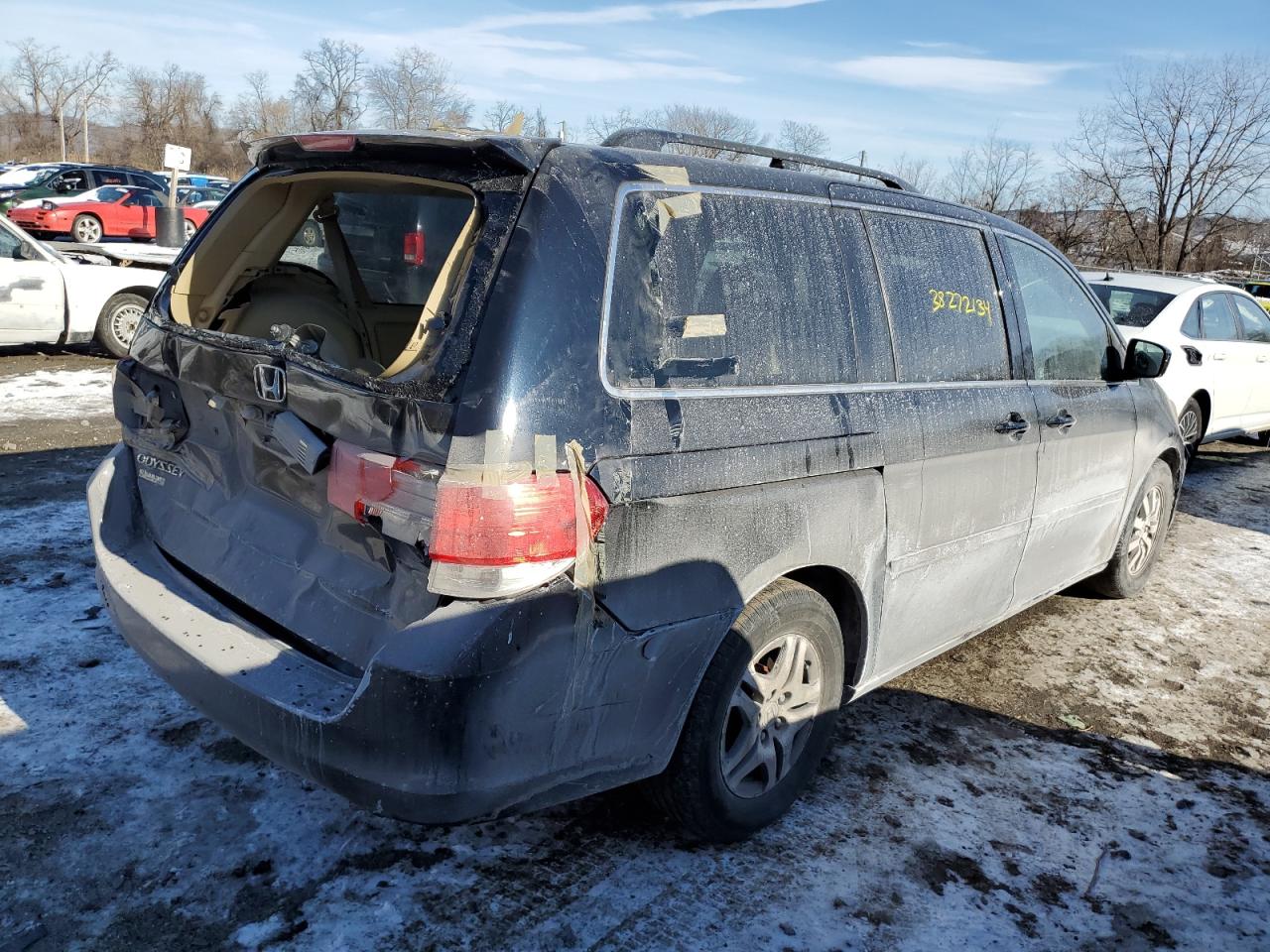 5FNRL387X8B081040 2008 Honda Odyssey Exl