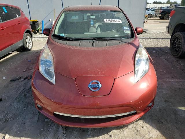 Lot #2423002695 2014 NISSAN LEAF S salvage car