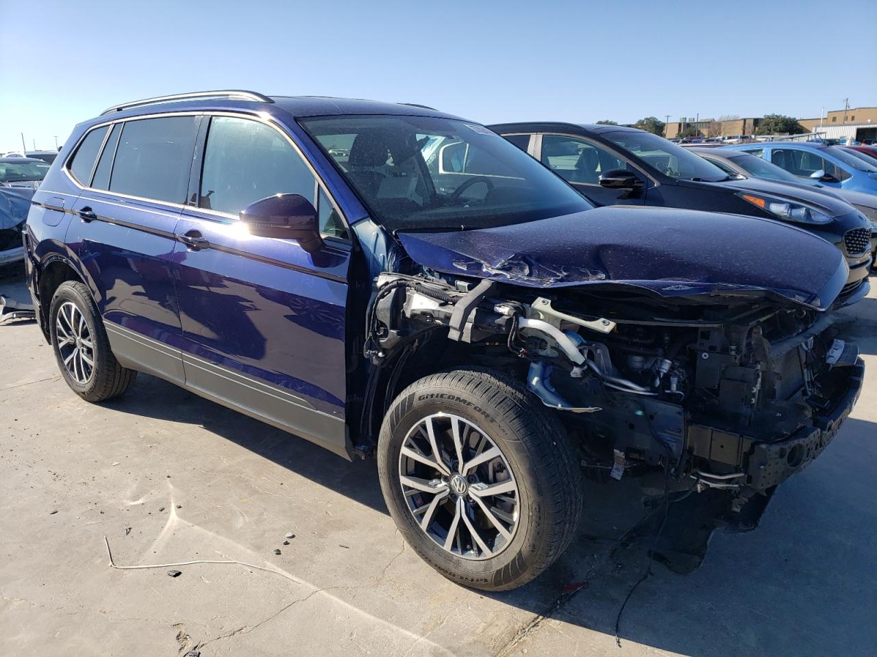 VIN: 3VV1B7AX8MM095608 2021 VOLKSWAGEN TIGUAN