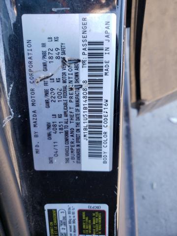 2011 Mazda 3 S VIN: JM1BL1U51B1480848 Lot: 39380334