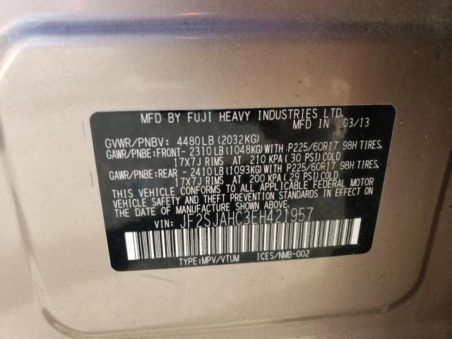 2014 Subaru Forester 2.5I Limited VIN: JF2SJAHC3EH421957 Lot: 82496183