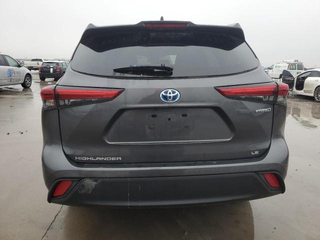 VIN 5TDZARAH1PS023257 2023 Toyota Highlander, Hybri... no.6